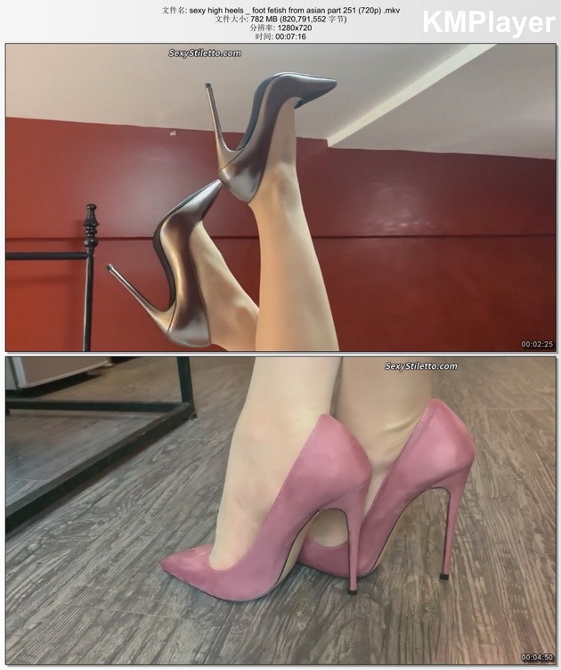 Sexy High Heels _ Foot Fetish from ASIAN Part 251[mp4/782M]